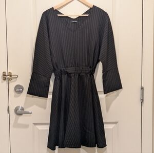 EUC 2018 Codes Combine Korea S Pinstripe Dress - SEE SIZE NOTES